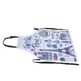 Multifunction Work Apron Adjustable Sleeveless Apron for Garden Cleaning Restaurant SuppliesStyle 7