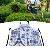 Multifunction Work Apron Adjustable Sleeveless Apron for Garden Cleaning Restaurant SuppliesStyle 7
