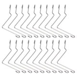 20PCS Stainless Steel Beehive Connector Bend Wire Holder Fastener for Wooden Beehive Tools In Australia - Darrahopens