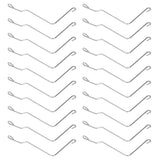 20PCS Stainless Steel Beehive Connector Bend Wire Holder Fastener for Wooden Beehive Tools