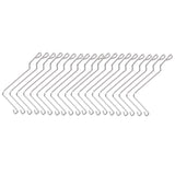 20PCS Stainless Steel Beehive Connector Bend Wire Holder Fastener for Wooden Beehive Tools