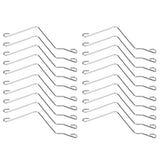 20PCS Stainless Steel Beehive Connector Bend Wire Holder Fastener for Wooden Beehive Tools