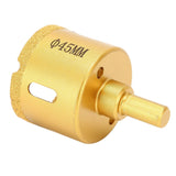 45mm Brazed Diamond Drill Bit Marble Glass Ceramic Tile Hole Saw for Hand Electric Drill