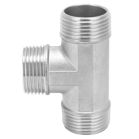 T Shaped Connector G1in Male Thread Stainless Steel Tee Adapter Hardware Pipe Fittings In Australia - Darrahopens