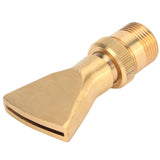 Brass Narrow Fan Jet Water Fountain Nozzle Spray Head Adjustable Pond Sprinkler(G1/2 Female Thread G3/4 Male Thread ) In Australia - Darrahopens