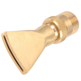 Brass Narrow Fan Jet Water Fountain Nozzle Spray Head Adjustable Pond Sprinkler(G1/2 Female Thread G3/4 Male Thread ) In Australia - Darrahopens