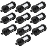 10Pcs Fuel Filter Fit for Stihl 0000‑350‑3502 FS38 FS46 FS55 FS55R FS55RC Chainsaw In Australia - Darrahopens