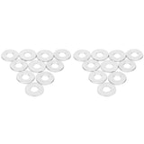 20PCS/Bag 304 Stainless Steel M6 Washers Gasket for Greenhouse Supplies Accessories
