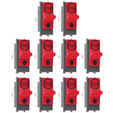 10Pcs On Off Stop Switch for Husqvarna 137 142 36 41 42 136 50 51 55 61 141 266 268 272 281 288 In Australia - Darrahopens