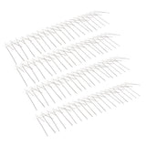 6Pcs Anti Bird Spike Stainless Steel Outdoor Birds Pigeons Repellent Tool Fence Wall Accessory
