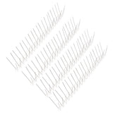 6Pcs Anti Bird Spike Stainless Steel Outdoor Birds Pigeons Repellent Tool Fence Wall Accessory