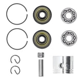 41.1mm Piston Kit Crank Bearing Fit for Poulan 220 221 260 1950 2150 2250 2450 2550