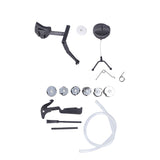 Throttle Trigger Catch Spring Pin Fuel Tank Vent Cap Kit Fit for Husqvarna 268 61 66 266 272