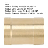 Female Thread Brass Spray Nozzle Cooling Spray Head Automatic Irrigation Sprinkler HeadG1/2 20mm
