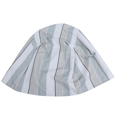 Water Resistant Chair Cover Indoor Outdoor Garden Patio Furniture Dust Cover ProtectorStripe 68.5x76x51x106.5cm