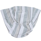 Water Resistant Chair Cover Indoor Outdoor Garden Patio Furniture Dust Cover ProtectorStripe 68.5x76x51x106.5cm
