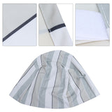Water Resistant Chair Cover Indoor Outdoor Garden Patio Furniture Dust Cover ProtectorStripe 68.5x76x51x106.5cm