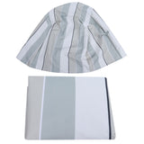 Water Resistant Chair Cover Indoor Outdoor Garden Patio Furniture Dust Cover ProtectorStripe 68.5x76x51x106.5cm In Australia - Darrahopens