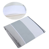 Water Resistant Chair Cover Indoor Outdoor Garden Patio Furniture Dust Cover ProtectorStripe 68.5x76x51x106.5cm