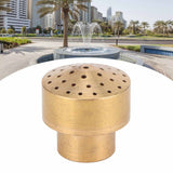Female Thread Brass Fountain Nozzle Spray Head Sprinkler for Landscape Architecture DecorG1/4 12.5mm