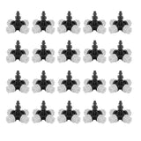 20PCS Cross Misting Sprinkler with Barbed Connector Garden Irrigation Accessories Fittings In Australia - Darrahopens