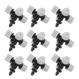 20PCS Cross Misting Sprinkler with Barbed Connector Garden Irrigation Accessories Fittings In Australia - Darrahopens