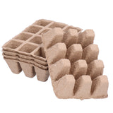 10Pcs 12‑Grid Paper Peat Pot Degradable Nursery Seedling Cup Gardening Accessory In Australia - Darrahopens