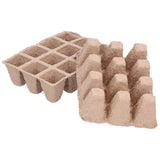 10Pcs 12‑Grid Paper Peat Pot Degradable Nursery Seedling Cup Gardening Accessory In Australia - Darrahopens