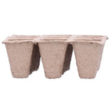 10Pcs 12‑Grid Paper Peat Pot Degradable Nursery Seedling Cup Gardening Accessory In Australia - Darrahopens