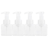 4PCS 250ml Clear Plastic Pump Bottles Foaming Soap Dispenser Refillable Foam Bottle Travel Use In Australia - Darrahopens