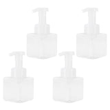 4PCS 250ml Clear Plastic Pump Bottles Foaming Soap Dispenser Refillable Foam Bottle Travel Use In Australia - Darrahopens