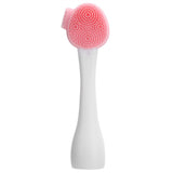 Handheld Silicone Face Cleaning Brush Mask DIY Mixing Stick Makeup Cleansing BrushPink and White Single Head In Australia - Darrahopens