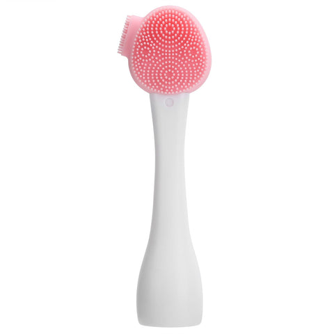 Handheld Silicone Face Cleaning Brush Mask DIY Mixing Stick Makeup Cleansing BrushPink and White Single Head In Australia - Darrahopens