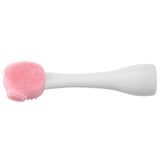 Handheld Silicone Face Cleaning Brush Mask DIY Mixing Stick Makeup Cleansing BrushPink and White Single Head In Australia - Darrahopens