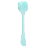 Handheld Silicone Face Cleaning Brush Mask DIY Mixing Stick Makeup Cleansing Brush(Green Double Head Knife Shape ) In Australia - Darrahopens