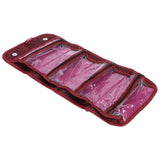 Fashion Travel Cosmetic Bag Multifunctional Makeup Storage Organizer for Storing CosmeticsRed In Australia - Darrahopens