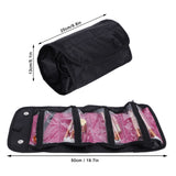 Fashion Travel Cosmetic Bag Multifunctional Makeup Storage Organizer for Storing CosmeticsBlack