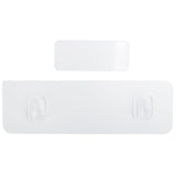 No Drilling Corner Shower Shelf Wall Mounted Bathroom Storage Rack with Towel Hook(White Black )