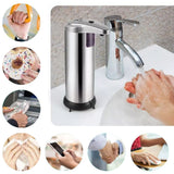 250ml Soap Dispenser Intelligent Automatic Induction Liquid Container for Bathroom Kitchen