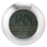 Shower Wall Clock Portable Waterproof Digital Clock with Temperature Calendar Display In Australia - Darrahopens