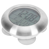 Shower Wall Clock Portable Waterproof Digital Clock with Temperature Calendar Display In Australia - Darrahopens