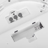 Shower Wall Clock Portable Waterproof Digital Clock with Temperature Calendar Display