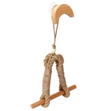 Toilet Paper Holder Innovative Hemp Rope Towel Roll Rack Stand Bathroom Accessory