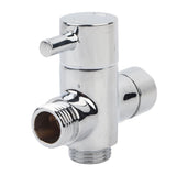 G1/2 Shower Head Diverter Valve Shower Arm Splitter for Hand Showerhead and Fixed Spray Head In Australia - Darrahopens