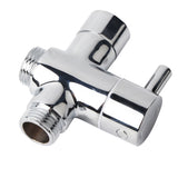 G1/2 Shower Head Diverter Valve Shower Arm Splitter for Hand Showerhead and Fixed Spray Head In Australia - Darrahopens
