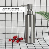 Liquid Soap Dispenser Shower Gel Lotion Bottle Container Home Bathroom Accessory