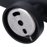 200ml Round Soap Dispenser Wall‑Mounted Shampoo Shower Gel Container Bathroom Supply Black