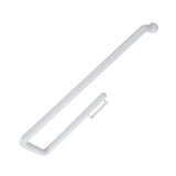 Wall Mounted Paper Roll Holder Towel Hanger Toilet Paper Rack Bathroom Kitchen OrganizerWhite