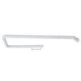 Wall Mounted Paper Roll Holder Towel Hanger Toilet Paper Rack Bathroom Kitchen OrganizerWhite