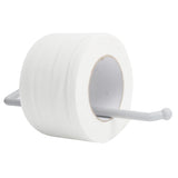 Wall Mounted Paper Roll Holder Towel Hanger Toilet Paper Rack Bathroom Kitchen OrganizerWhite